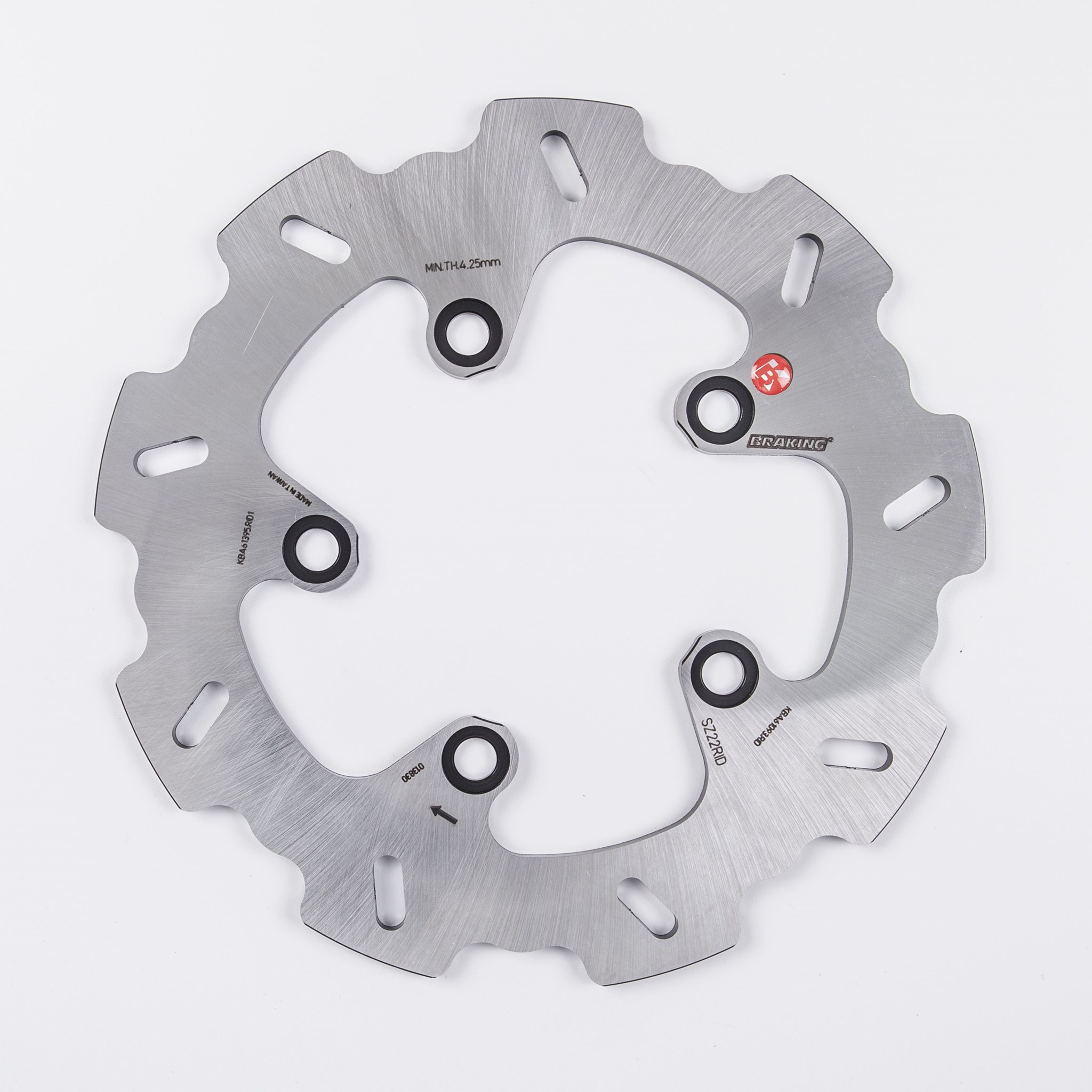 Disco freno posteriore Braking W-FIX per SUZUKI GSX-R 750 2008-2010