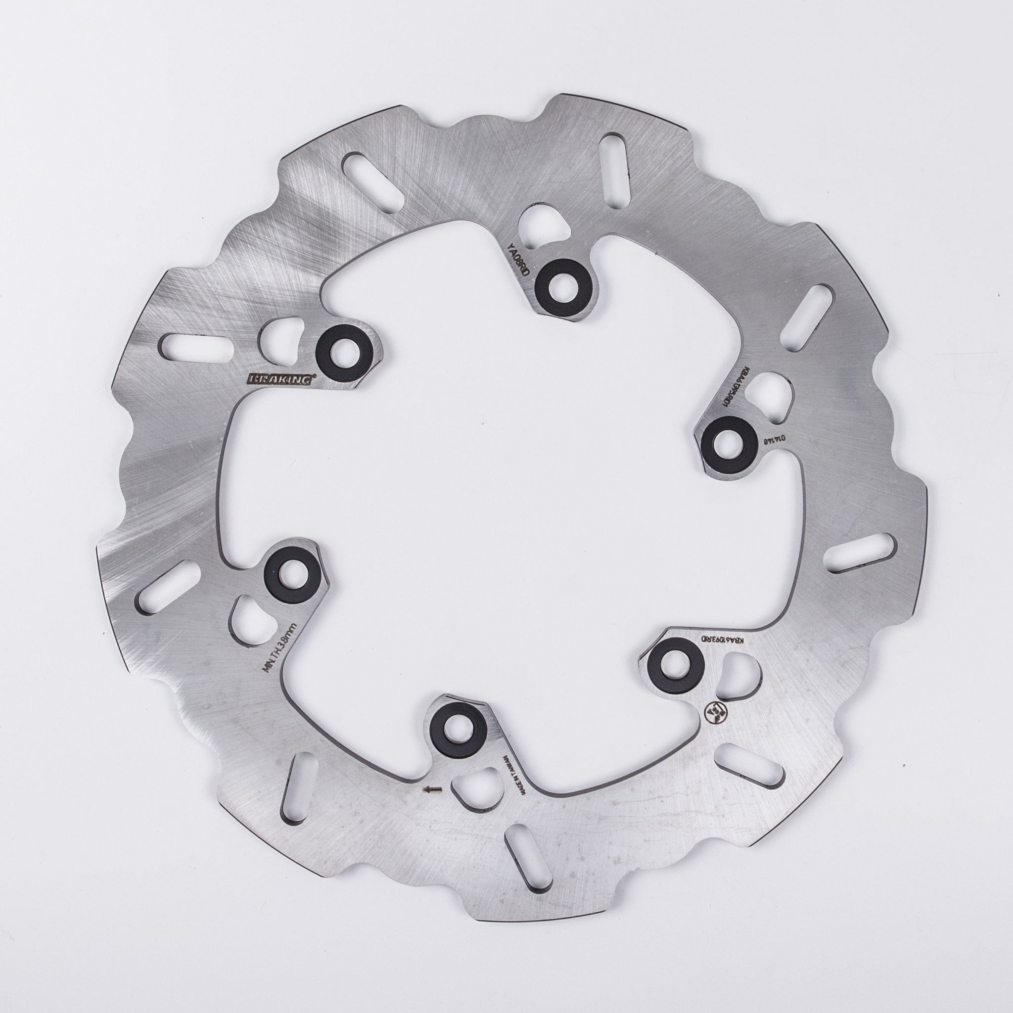 Disco freno posteriore Braking W-FIX per YAMAHA FZR 600 1989-1993