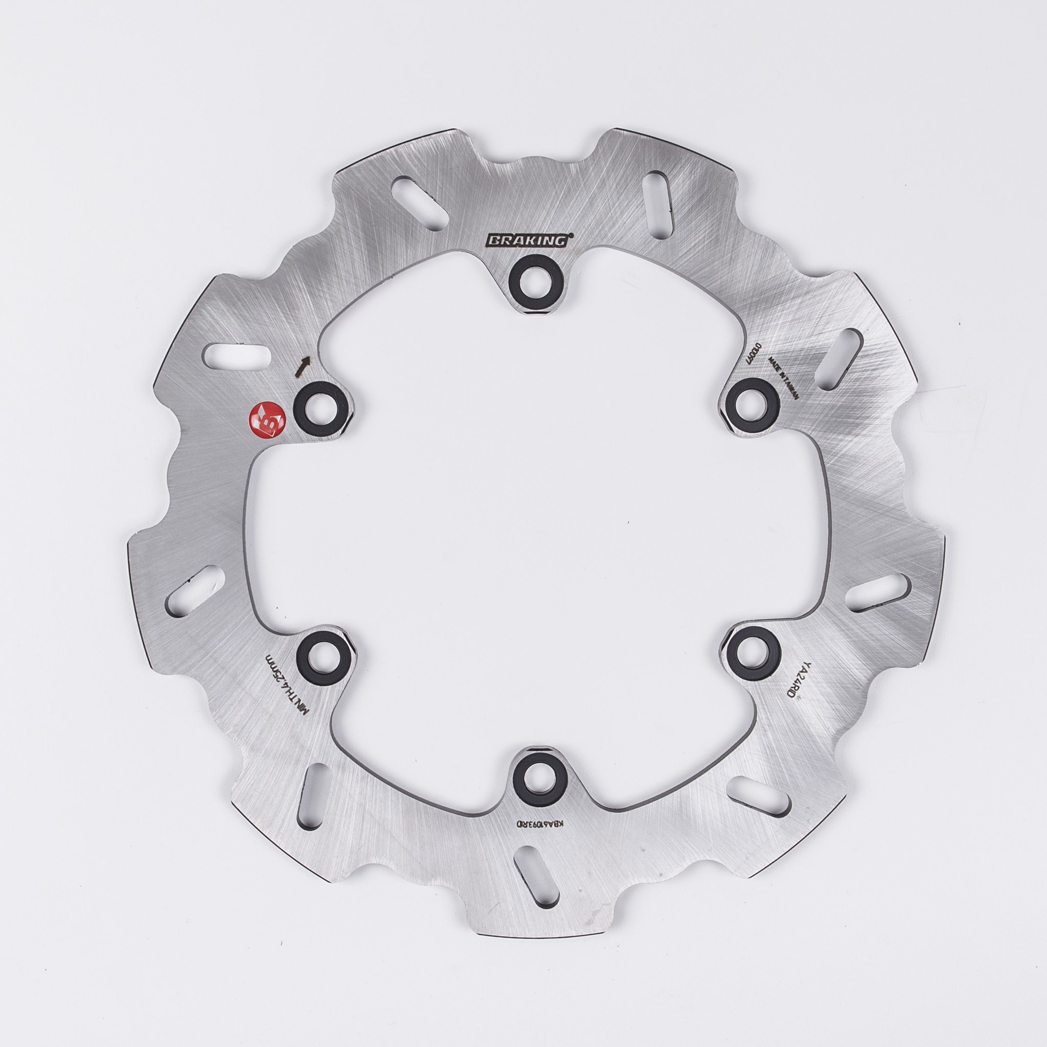 Disco freno posteriore Braking W-FIX per YAMAHA YZF 1000 R1 2002-2003