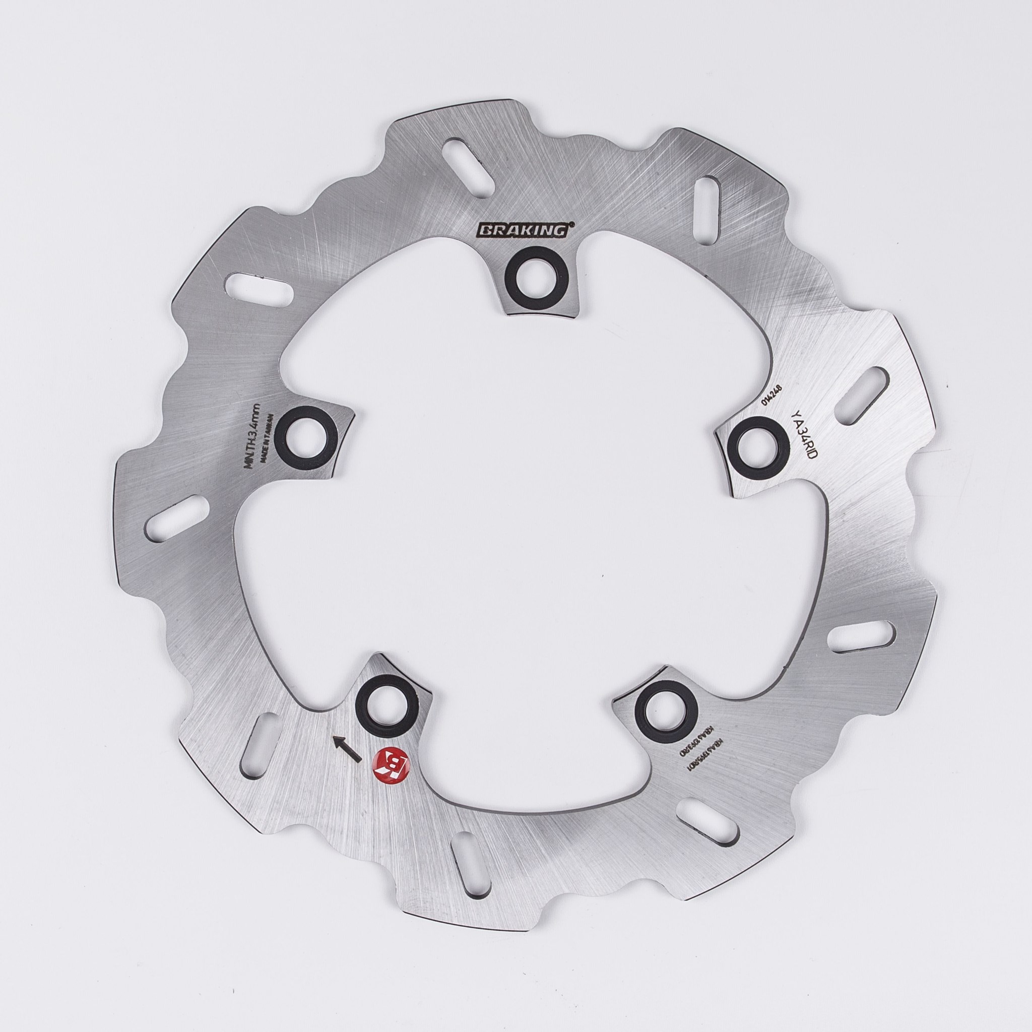 Disco freno posteriore Braking W-FIX per YAMAHA MT-10 2016-2023