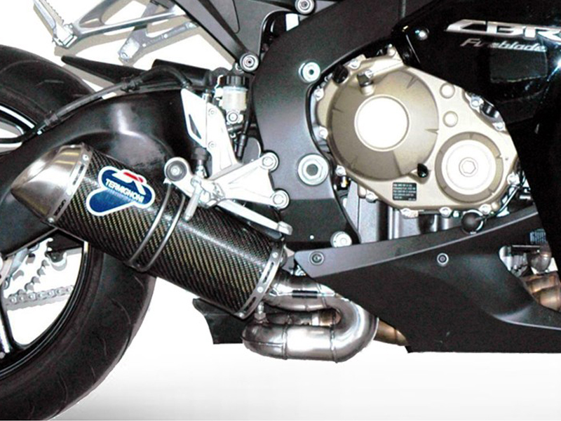 Silenziatore Termignoni Ovale Omologato in Carbonio per HONDA CBR 1000 RR 2008-2011