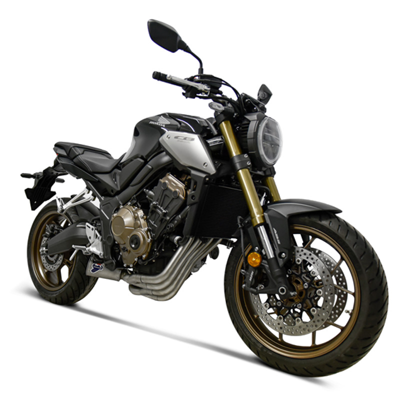 Scarico Completo Termignoni Racing in Acciaio Inox con Terminale GP2R-R in Acciaio Inox per HONDA CB 650 2018-2024