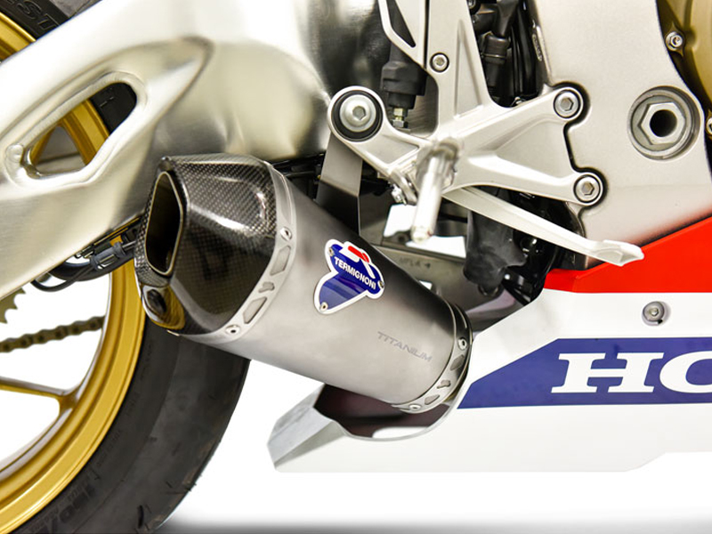 Scarico Completo Termignoni Racing in Acciaio Inox con Terminale Relevance Conico in Titanio per HONDA CBR 1000 2017-2019
