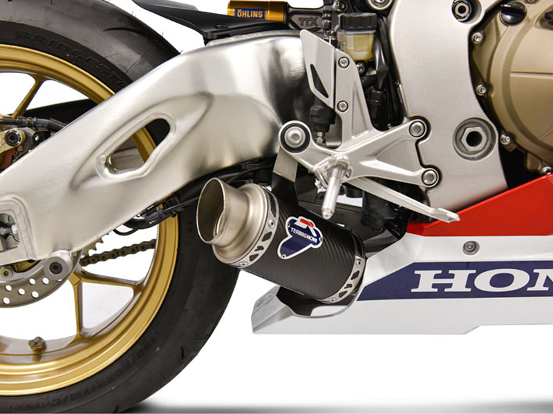Scarico Completo Termignoni Racing in Acciaio Inox con Terminale GP Classic in Carbonio per HONDA CBR 1000 2017-2019