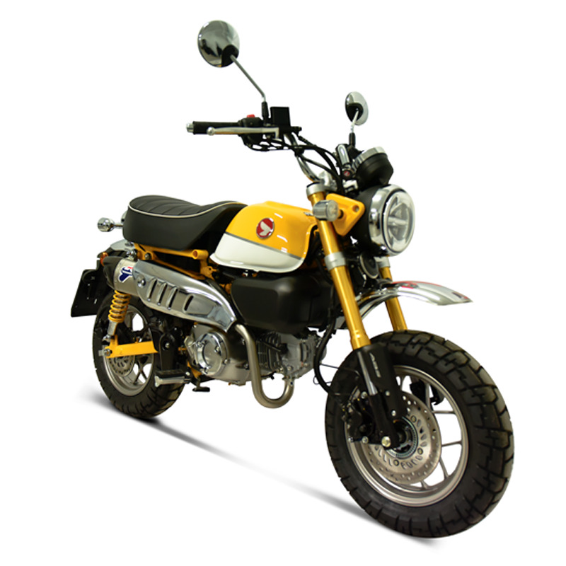 Scarico Completo Termignoni Racing in Acciaio Inox con Terminale in Acciaio Inox per HONDA MONKEY 125 2018-2024