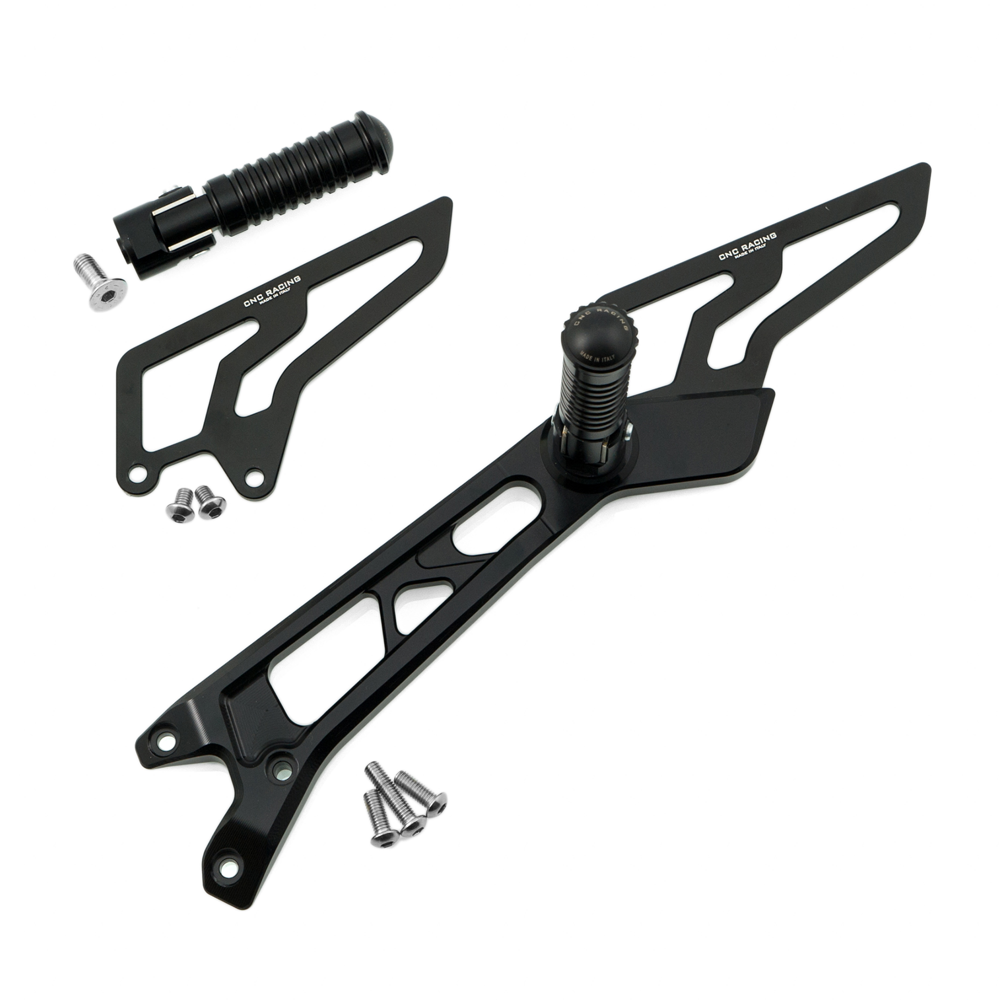 Pedane regolabili passeggero CNC Racing per DUCATI HYPERMOTARD 821 2013-2015