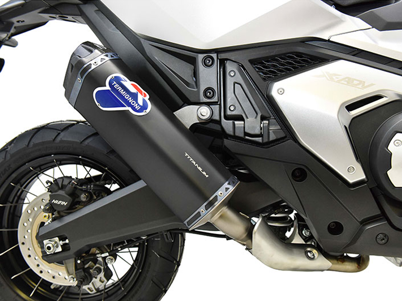 Silenziatore Termignoni Scream Omologato Nero in Titanio per HONDA FORZA 750 2021-2024