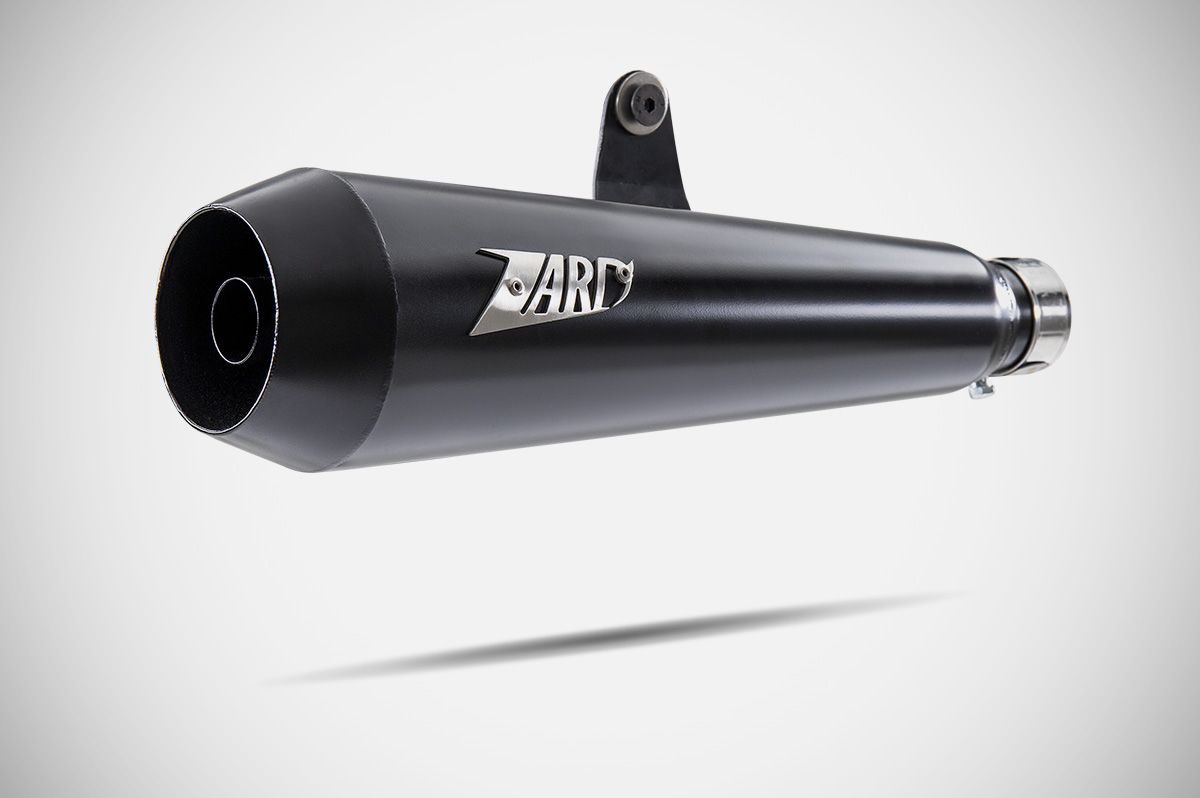 Slip-On Zard Acciaio Inox Nero Racing per ROYAL ENFIELD METEOR 350 2021-2024