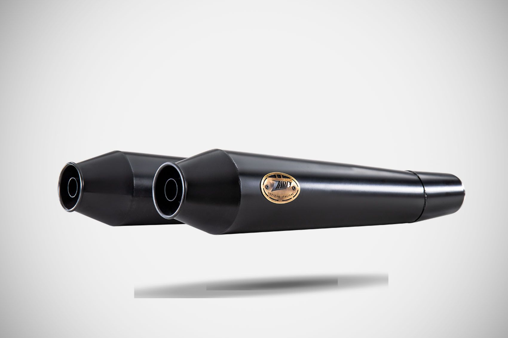 Slip-On Zard Acciaio Inox Nero Racing per ROYAL ENFIELD SHOTGUN 650 2024