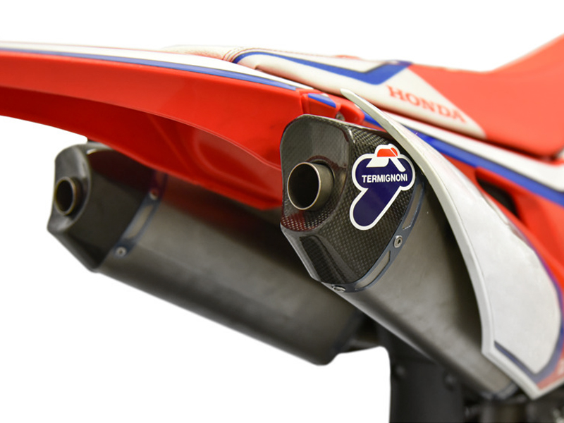 Scarico Completo Termignoni Racing in Acciaio Inox con Terminale in Titanio per HONDA CRF 250 R 2018-2021
