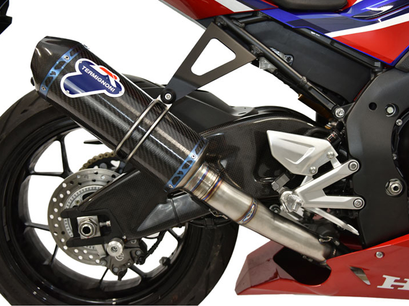 Scarico Completo Termignoni Racing in Titanio con Terminale in Carbonio per HONDA CBR 1000 RR 2020-2024