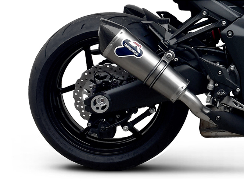 Silenziatore Termignoni Conico Omologato in Titanio per KAWASAKI Z 1000 2010-2014