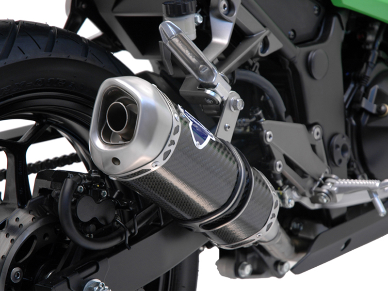 Silenziatore Termignoni Racing in Carbonio per KAWASAKI NINJA 300 R 2012-2017