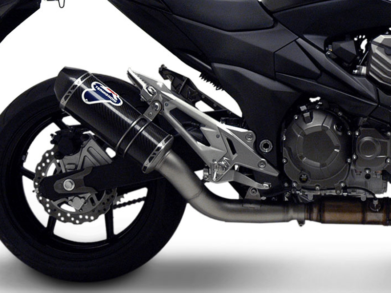 Silenziatore Termignoni Relevance Omologato in Carbonio per KAWASAKI Z 800 E 2013-2016