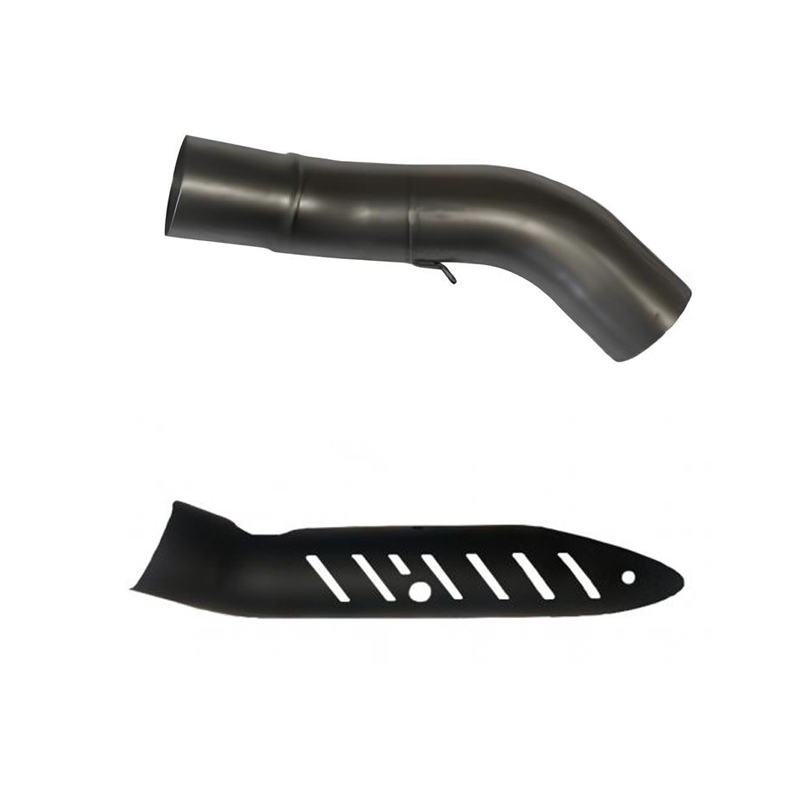 Tubo di Raccordo Termignoni in Acciaio Inox e Paracalore per KAWASAKI Z 900 2020-2022