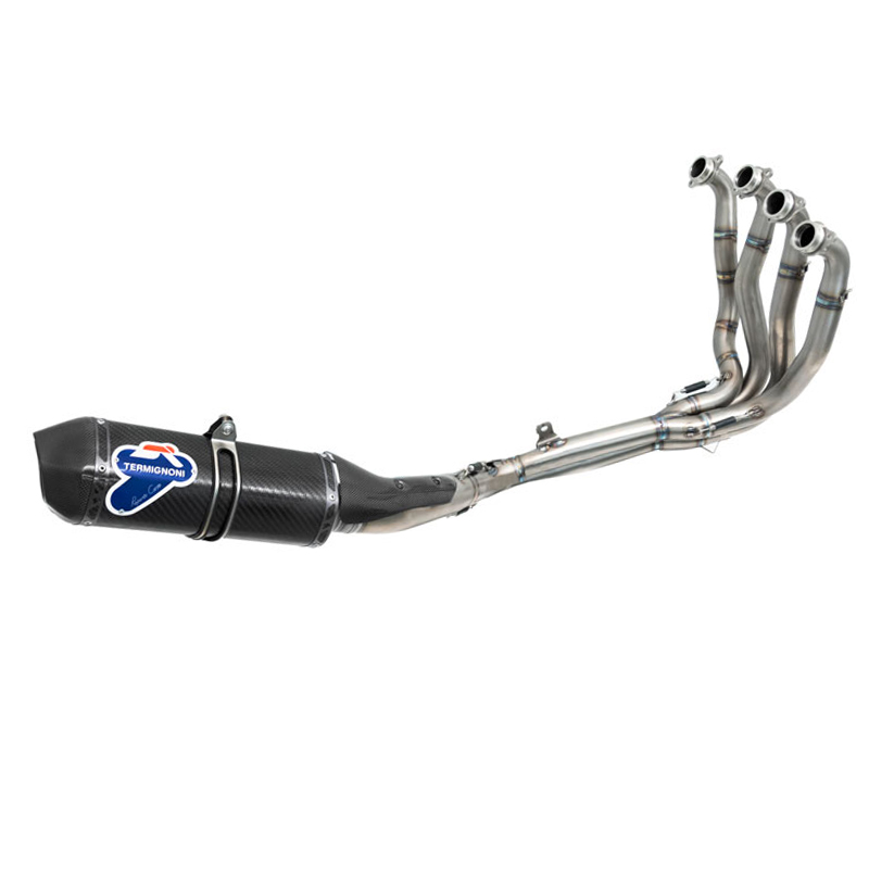 Scarico Completo Termignoni Racing in Titanio con Terminale in Carbonio per KAWASAKI ZX 10 R 2016-2019