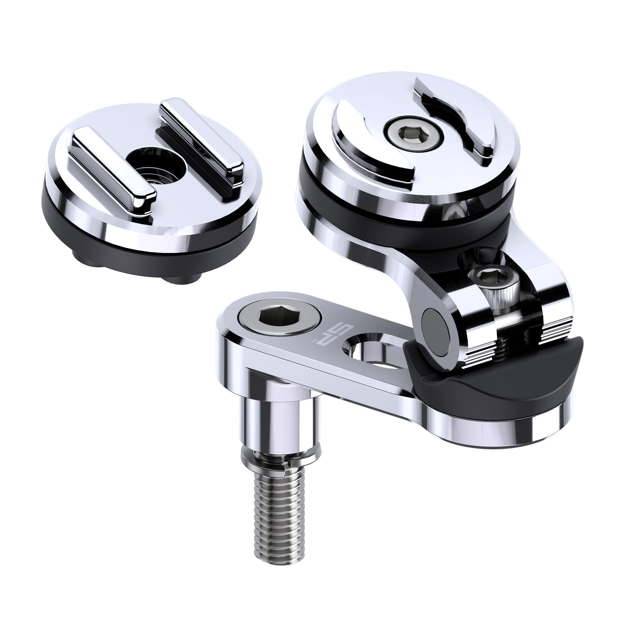 SP Connect Supporto per attacco riser manubrio Cromato