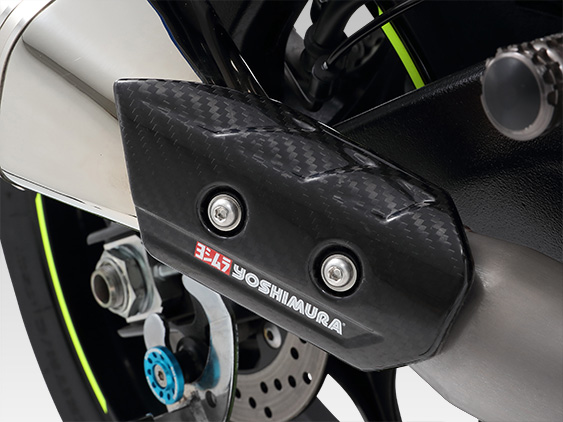 Paracalore in carbonio scarico Yoshimura per SUZUKI GSX-R 1000 /R 2017-2022