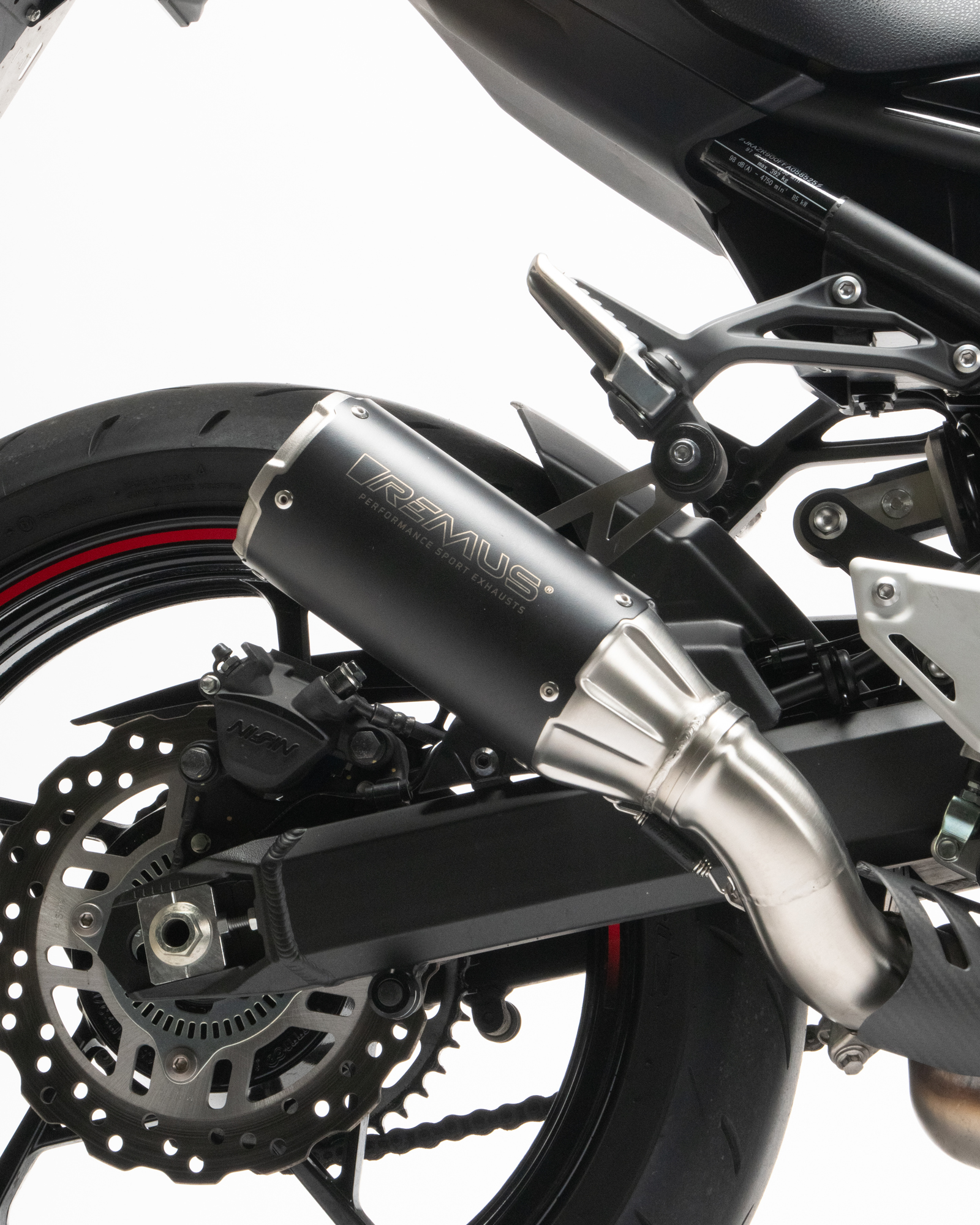 Silenziatore Remus BoostR omologato per KAWASAKI Z 900 2020-2024