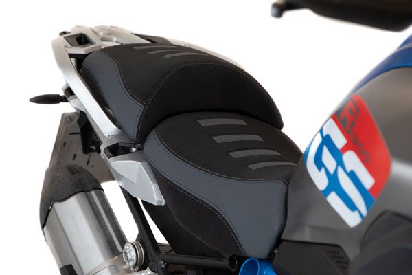Sella anteriore ribassata 2 cm Nera/Grigia Isotta per BMW R 1200 GS 2013-2018