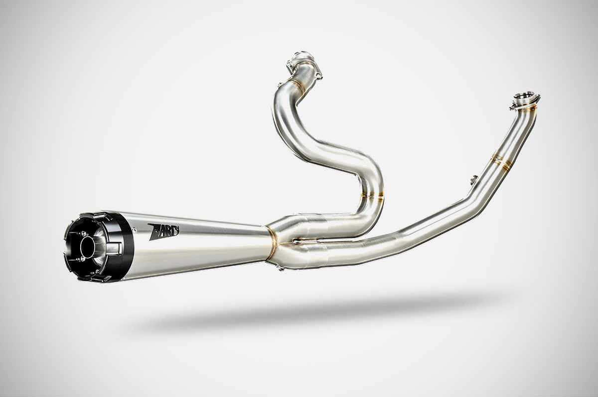 Kit Completo Zard 2>1 Acciaio Inox Lucidato Omologato con Fondello in Alluminio per HARLEY DAVIDSON TOURING M8 2024