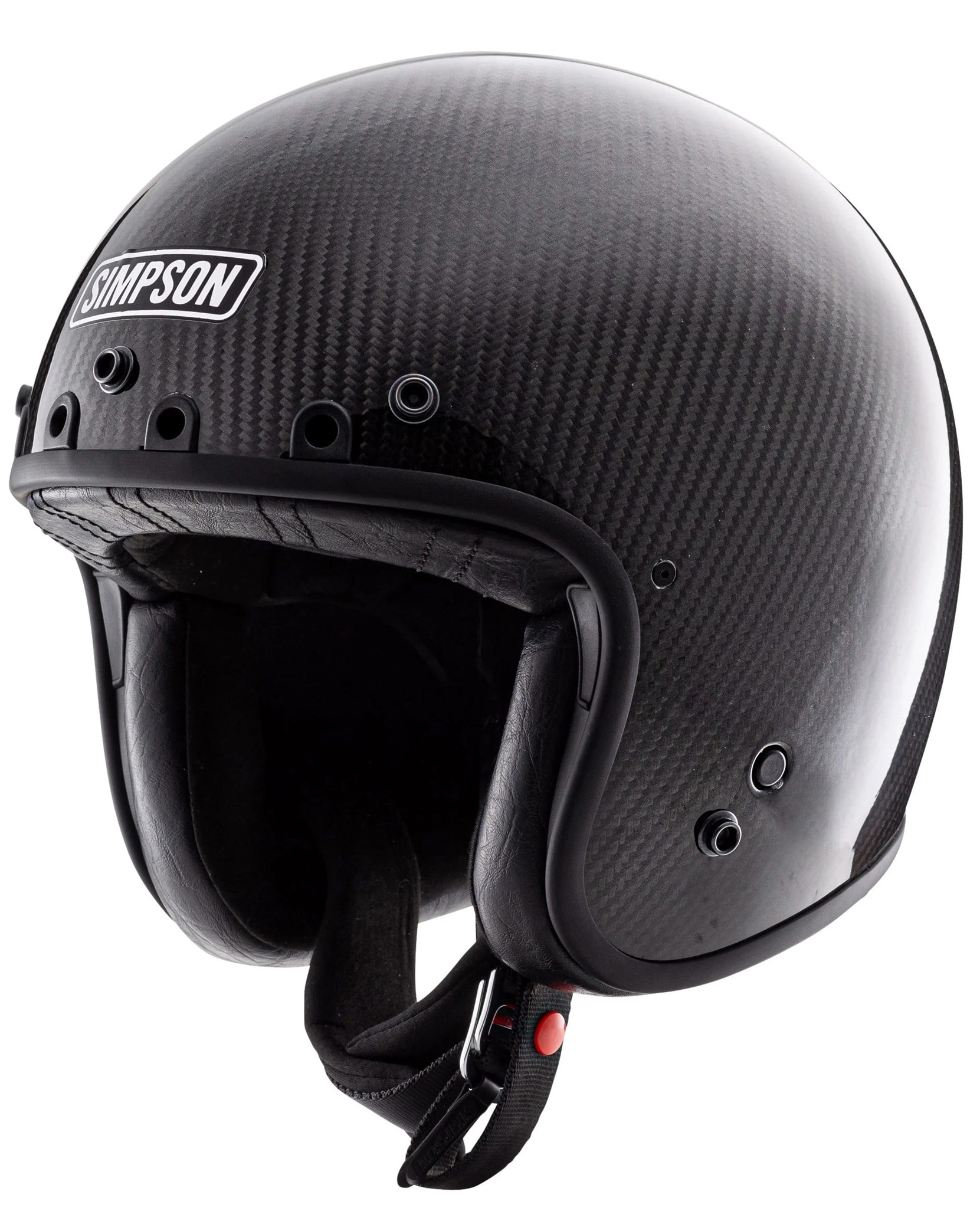 Casco Simpson Chopper Carbonio