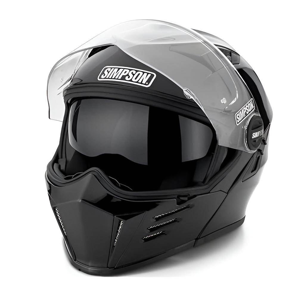Casco Simpson Darksome Nero E-06