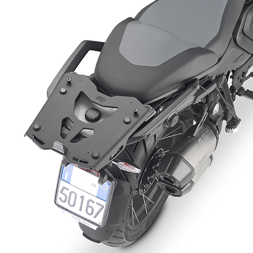 Attacco posteriore in alluminio anodizzato specifico per bauletto MONOKEY per BMW R 1300 GS 2024-2025