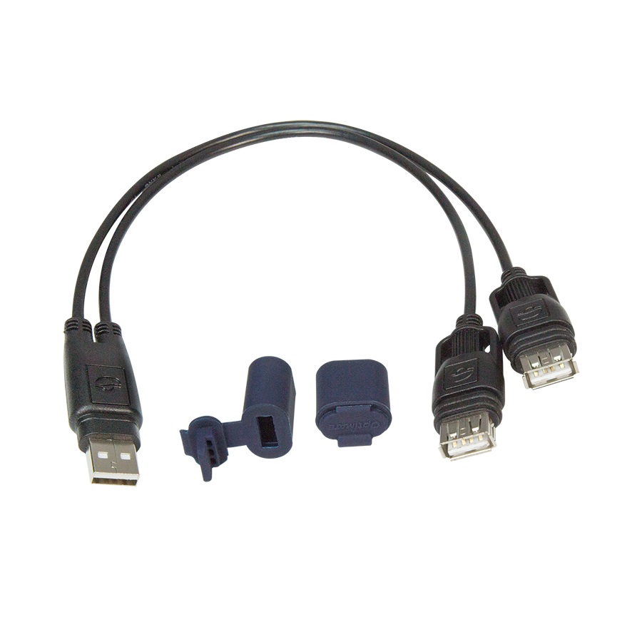 Sdoppiatore Presa USB 2in1 Optimate