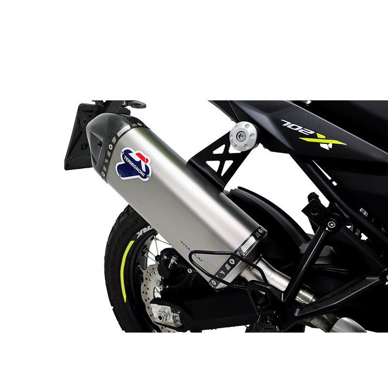 Silenziatore Termignoni Omologato in Titanio per BENELLI TRK 702 2023-2025