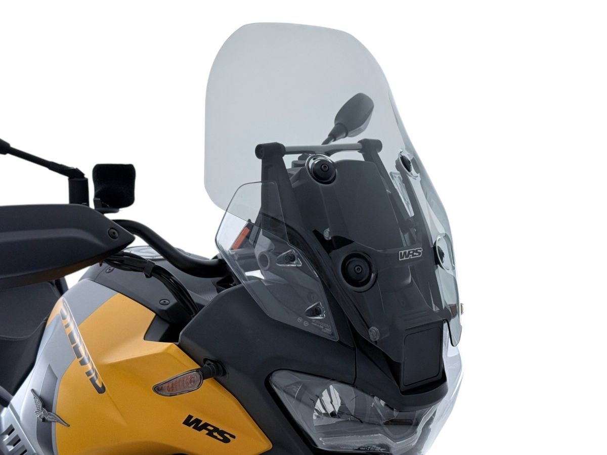 Cupolino WRS Caponord Fumo con radar per MOTO GUZZI STELVIO V100 2024-2026