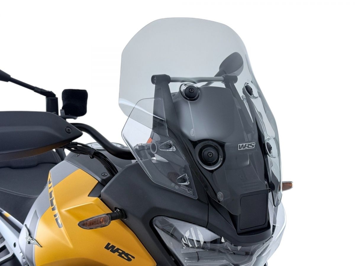 Cupolino WRS Touring Fumo con radar per MOTO GUZZI STELVIO V100 2024-2026