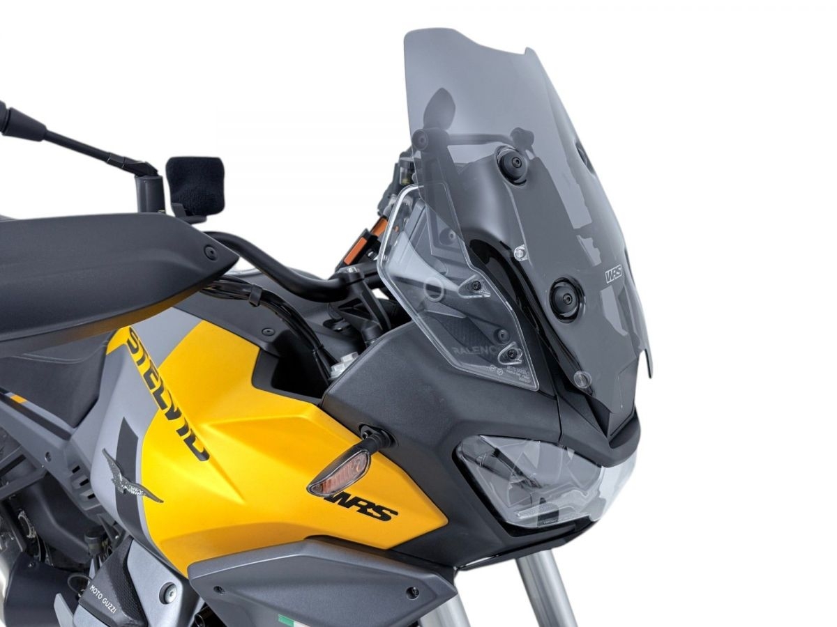 Cupolino WRS Sport Fumo Scuro con radar per MOTO GUZZI STELVIO V100 2024-2026