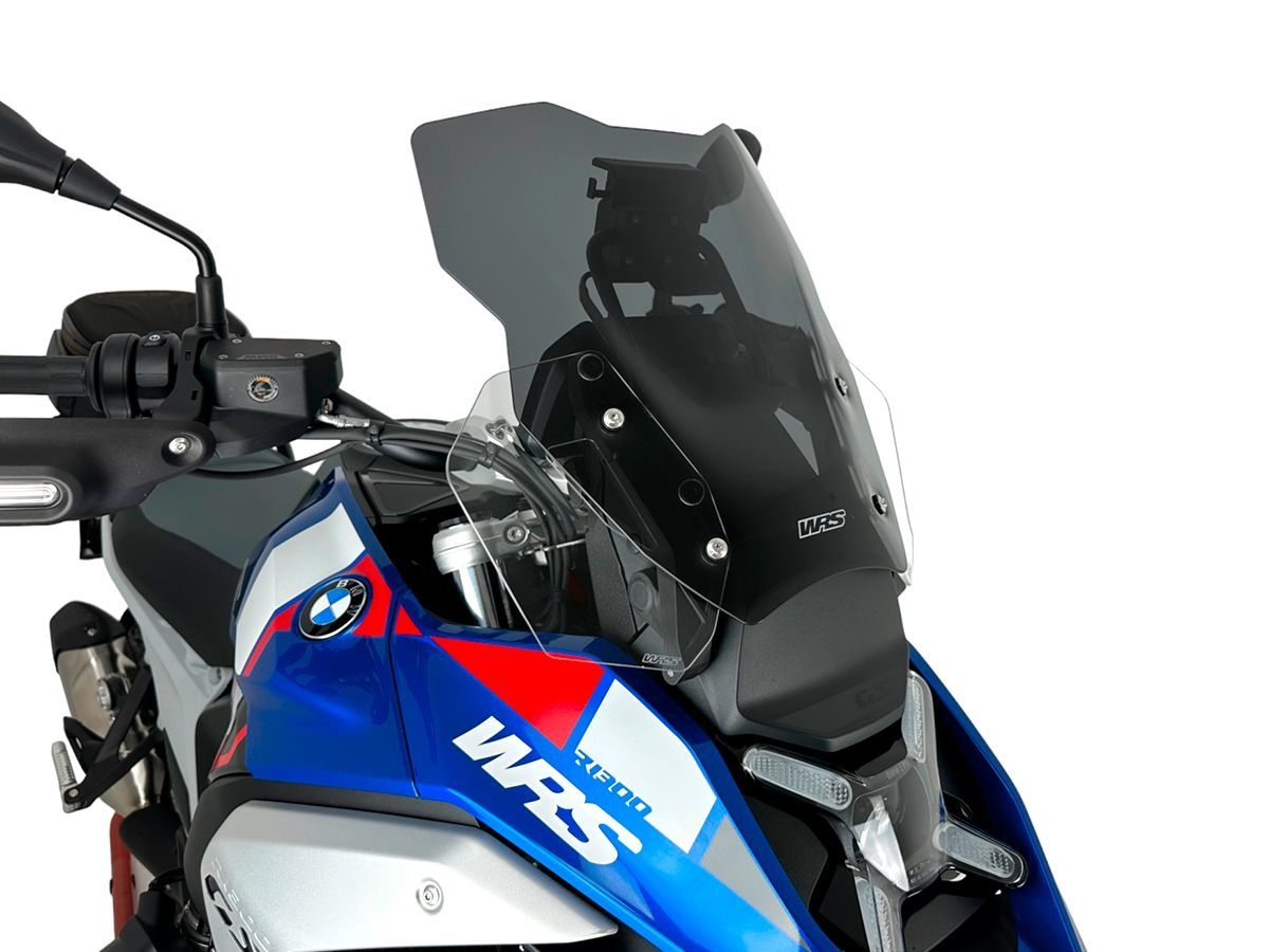 Cupolino WRS Touring Fumo Scuro con radar per BMW R 1300 GS 2023-2026