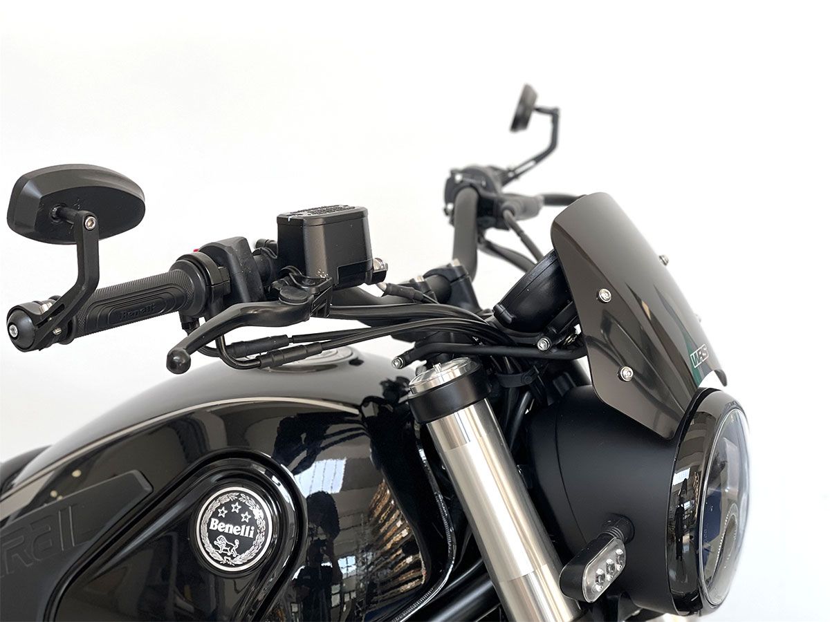 Cupolino WRS Sport Nero Lucido per BENELLI LEONCINO 500 2017-2024