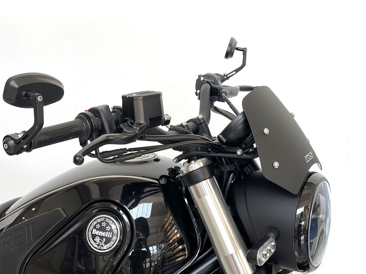 Cupolino WRS Sport Nero Opaco per BENELLI LEONCINO 500 2017-2024