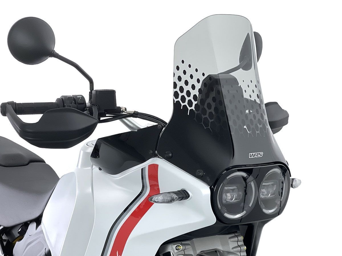 Cupolino WRS Touring Fumo per DUCATI DESERT X 2022-2025
