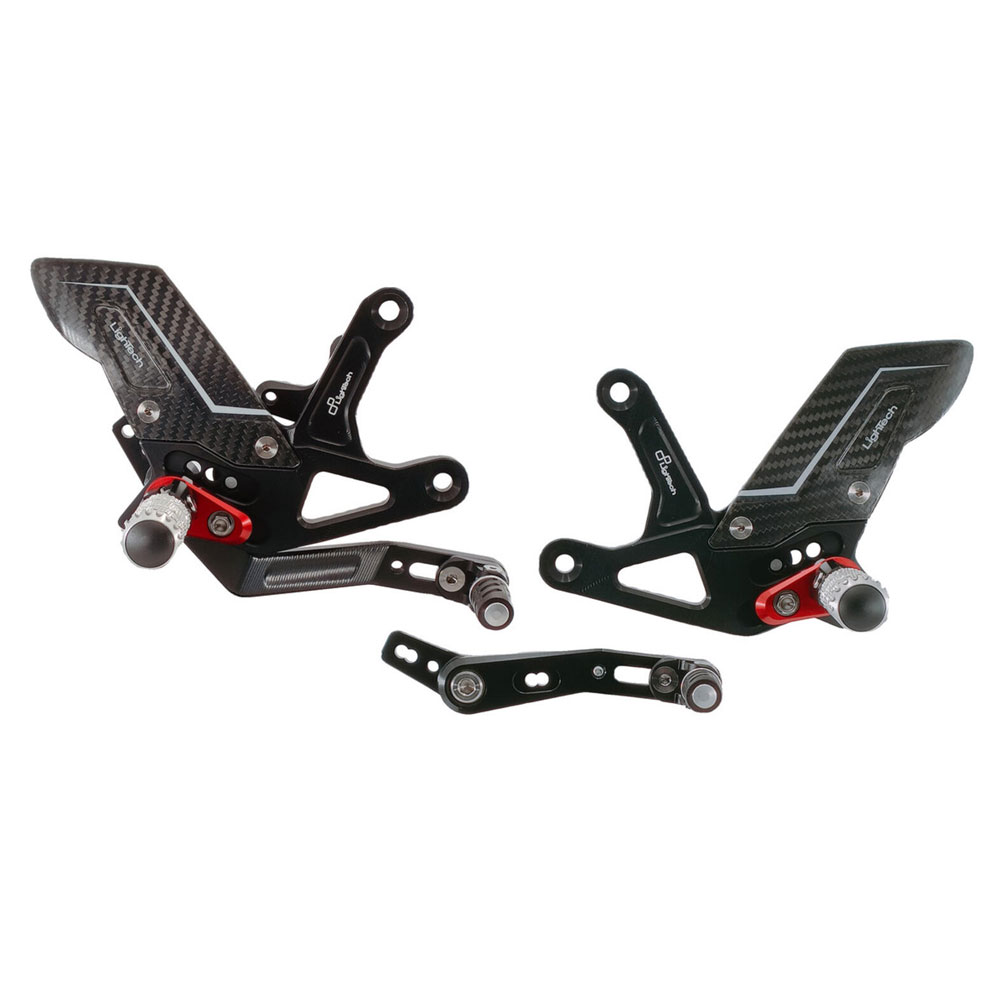 Pedane regolabili "R" Version Lightech per TRIUMPH SPEED TRIPLE 1200 RS/RR 2021-2024
