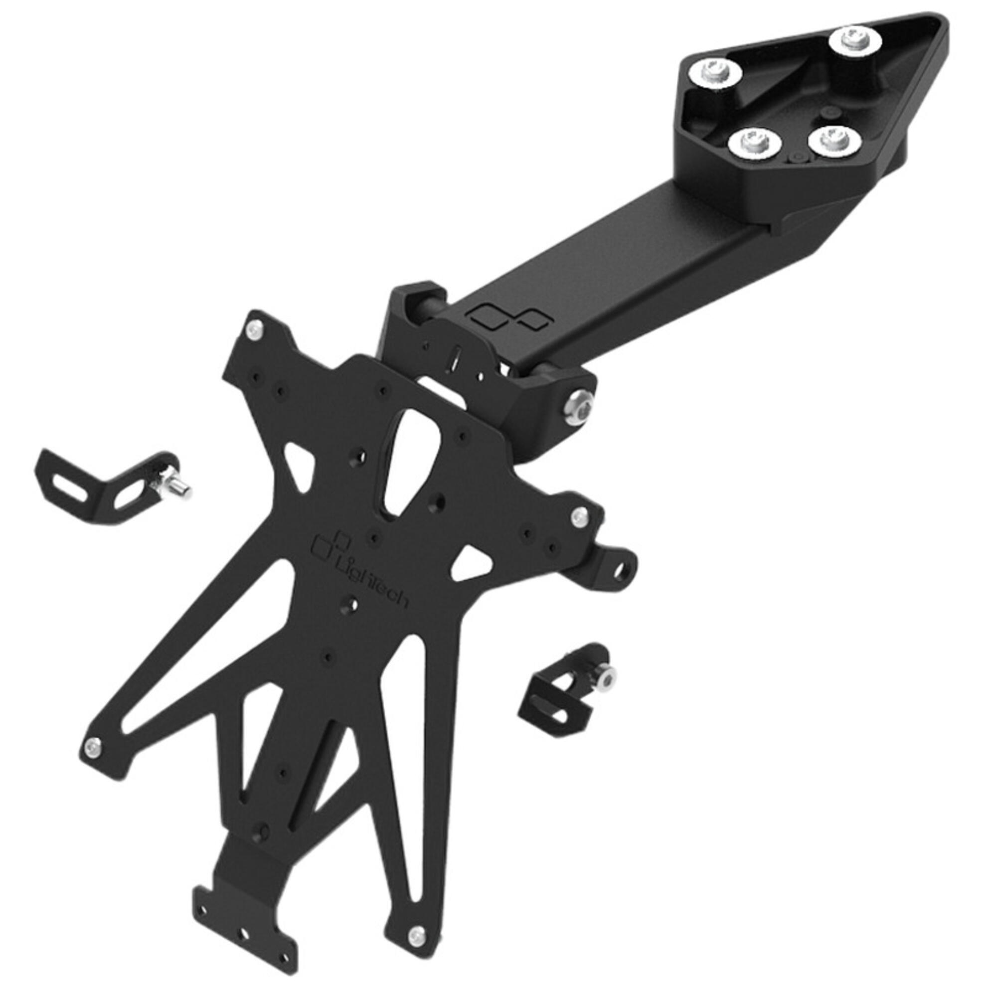 Portatarga regolabile Lightech per TRIUMPH DAYTONA 660 2024-2025