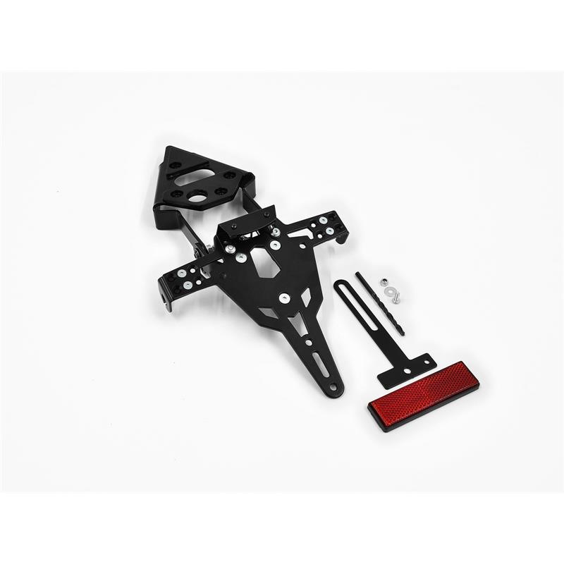 Portatarga Regolabile Ziegler Pro in Acciaio Inox per HONDA CRF 1100 L AFRICA TWIN 2020-2023