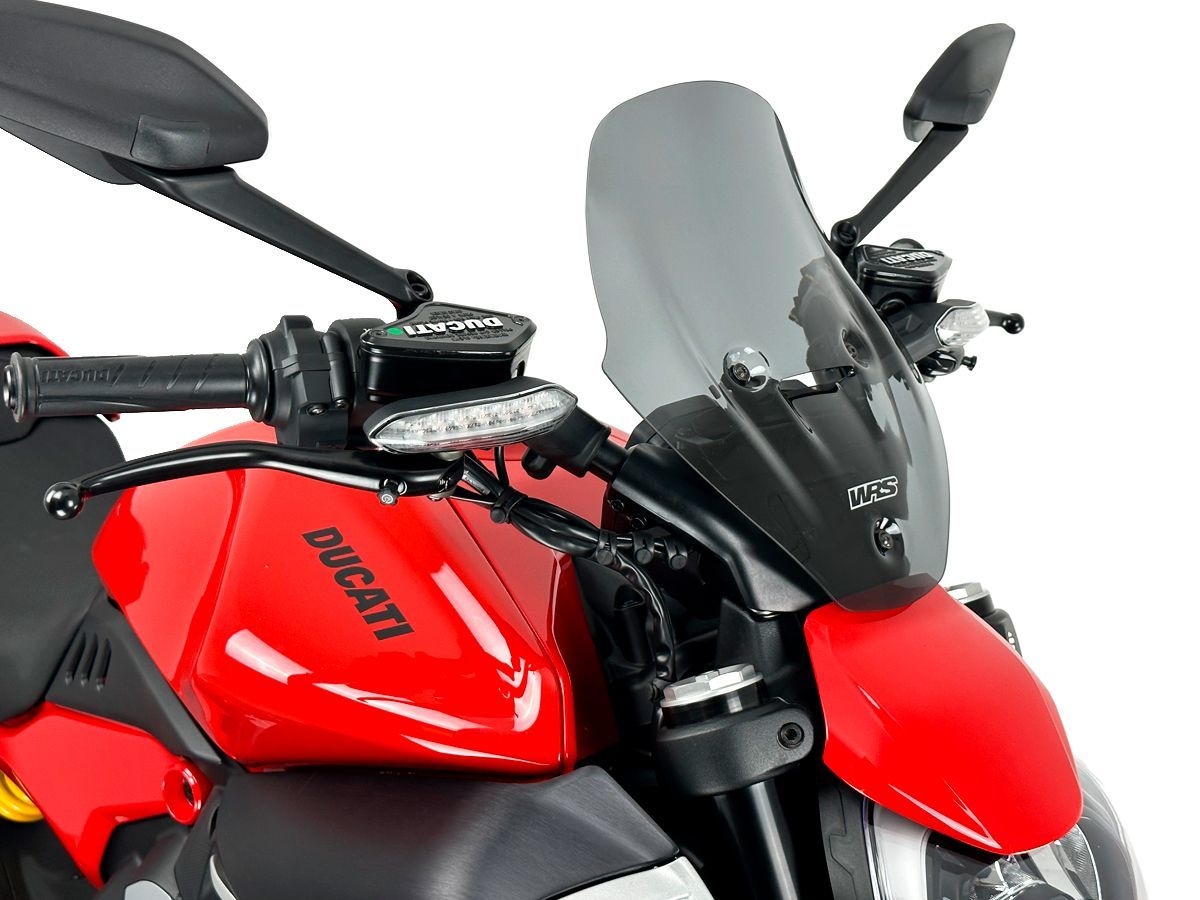 Cupolino WRS Touring Fumo Scuro per DUCATI DIAVEL V4 2022-2026