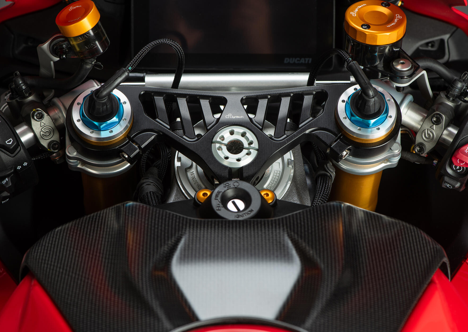 Piastra di Sterzo LighTech in Alluminio per DUCATI PANIGALE V4 /S 2025