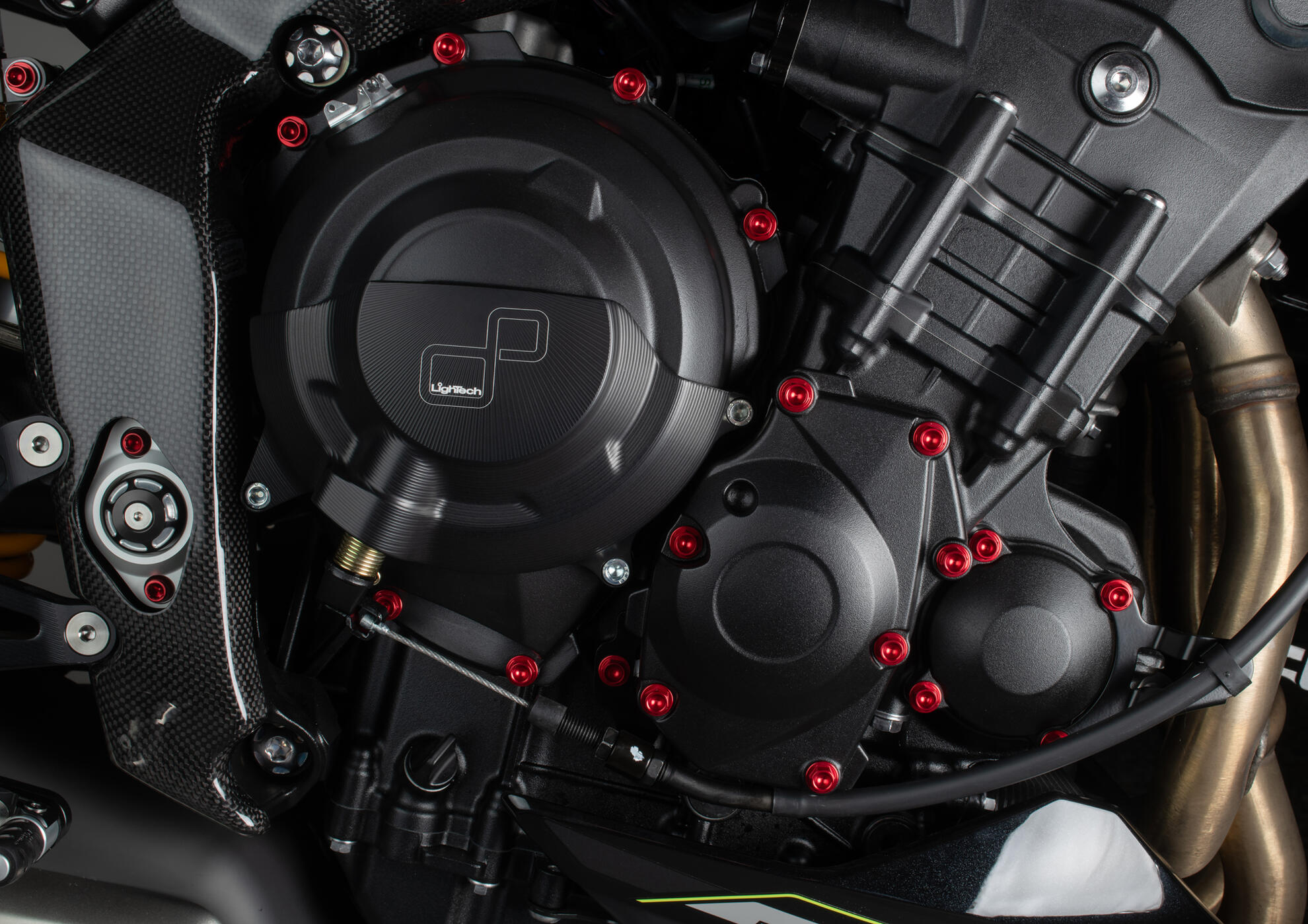 Copri carter frizione LighTech per TRIUMPH STREET TRIPLE 765 2017-2024