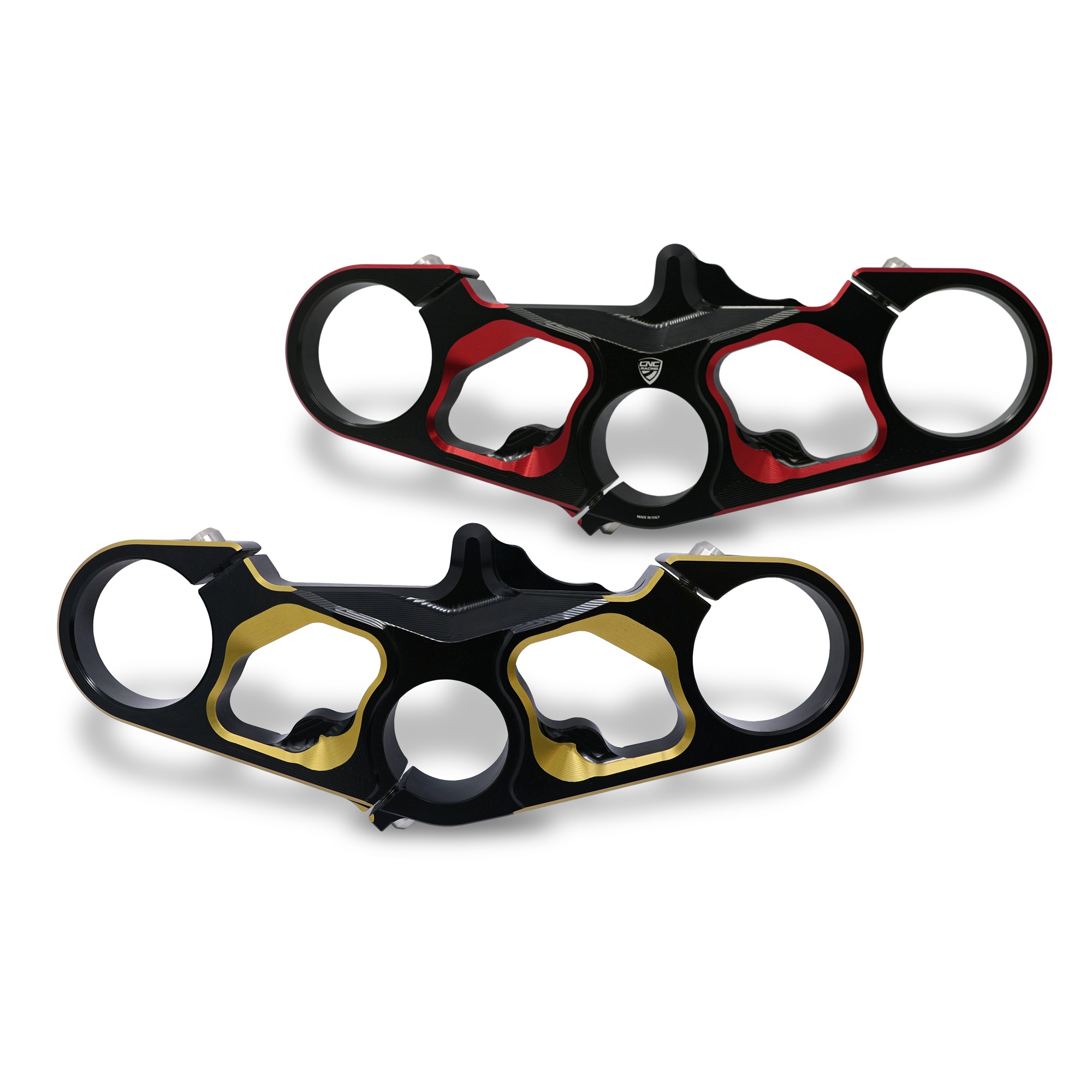 Piastra di sterzo superiore Bicolor CNC Racing per MV AGUSTA F3 675 2012-2017