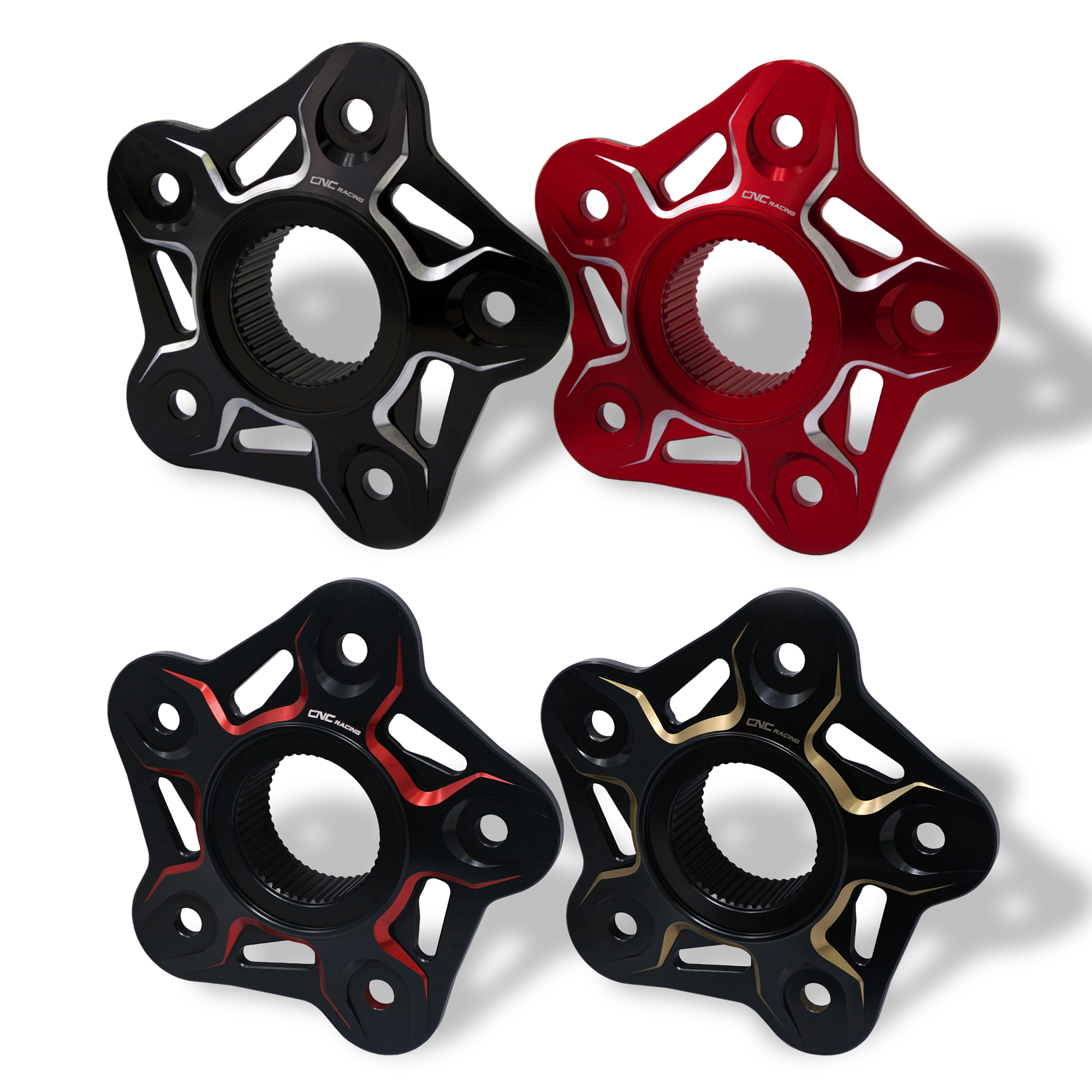 Flangia portacorona new bicolor CNC Racing per MV AGUSTA BRUTALE 1000 RR 2021-2023