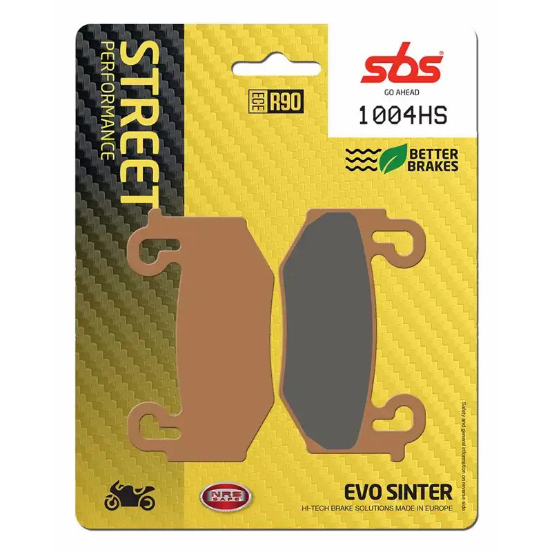Set pastiglie freno anteriori SBS serie HS per BMW R 1300 GS /ADVENTURE 2024-2025