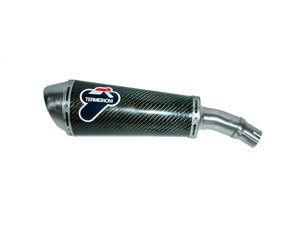 Silenziatore Termignoni Oval Omologato in Carbonio per SUZUKI GLADIUS 650 2009-2019