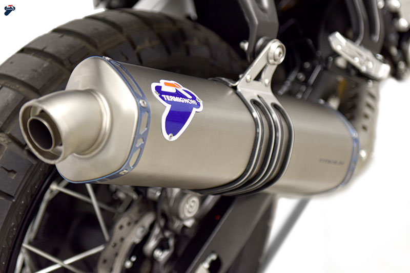 Silenziatore Termignoni Omologato E5+ in Titanio per YAMAHA TENERE' 700 2020-2025