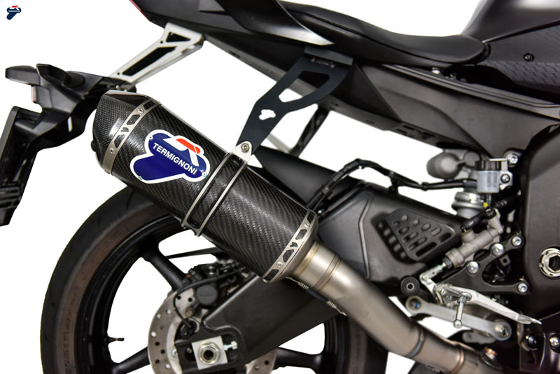 Scarico Completo Termignoni Racing in Titanio con Terminale in Carbonio per YAMAHA YZF-R6 2017-2024