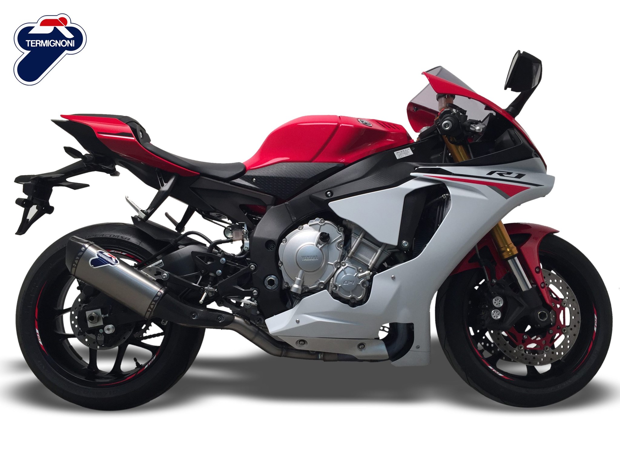 Raccordo Decatalizzato Termignoni in Titanio per YAMAHA YZF-R1 2015-2024